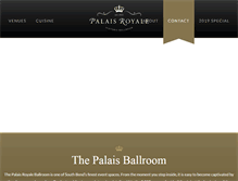 Tablet Screenshot of palaisroyale.org